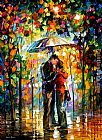 A Kiss in the Park by Leonid Afremov